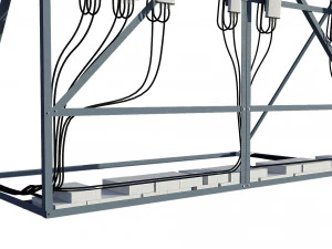 rooftop telecommunication antenna 3D Model