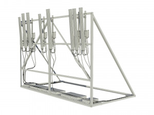 rooftop telecommunication antenna 3D Model