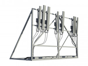 rooftop telecommunication antenna 3D Model