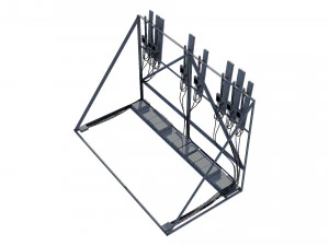 rooftop telecommunication antenna 3D Model