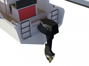 motorboats lowpoly asset pack 3Dモデル