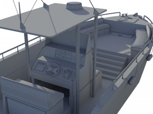 motorboats lowpoly asset pack 3Dモデル