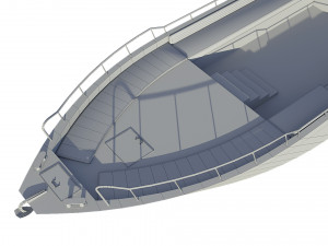 motorboats lowpoly asset pack 3D 모델