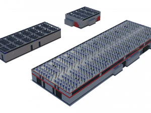 industrial buildings model pack 3D Model