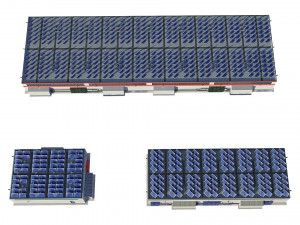 industrial buildings model pack 3D Model