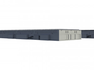 industrial buildings model pack 3D Model