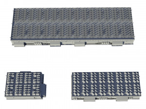 industrial buildings model pack 3D Model