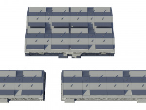 industrial buildings model pack Modelo 3D