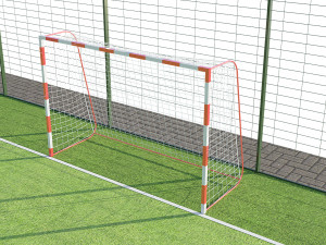 soccer football field 3D-Modell