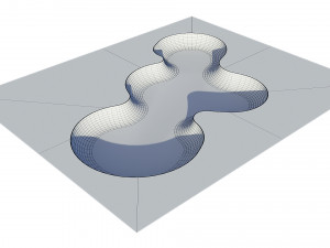 skate park concrete bowls pack Model 3D