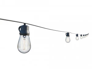 luzes de corda l&acirc;mpadas edison Modelo 3D