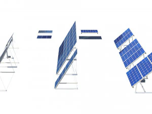 solar panels pack 3D Model