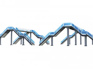 pedestrian bridge 3D Model