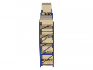 warehouse racking 3D-Modell