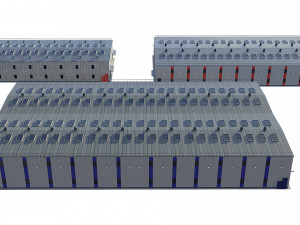 industrial buildings model pack 3D Model