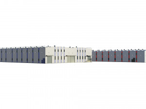 industrial buildings model pack 3D Model