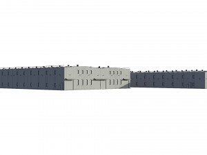 industrial buildings model pack 3D Model