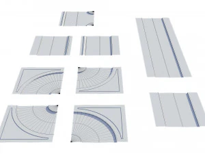 ativo de construtor de estradas Modelo 3D
