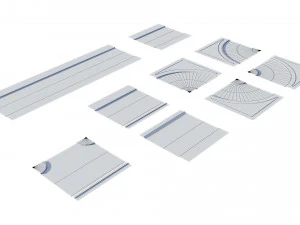 ativo de construtor de estradas Modelo 3D