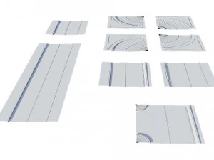ativo de construtor de estradas Modelo 3D
