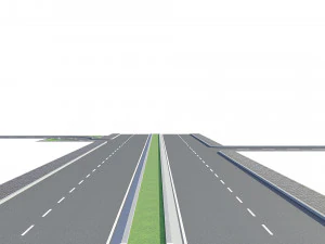 ativo de construtor de estradas Modelo 3D