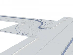 ativo de construtor de estradas Modelo 3D