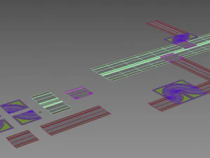 ativo de construtor de estradas Modelo 3D
