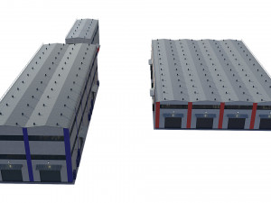 industrial buildings model pack 3D Model