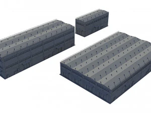 industrial buildings model pack 3D Model