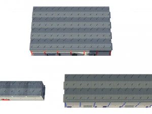 industrial buildings model pack 3D Model