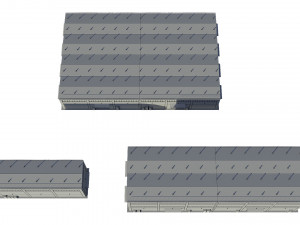 industrial buildings model pack 3D Model