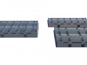 industrial buildings model pack 3D Model