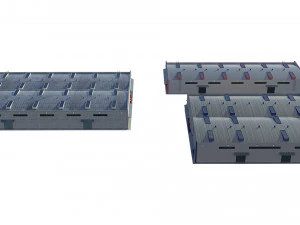 industrial buildings model pack 3D Model