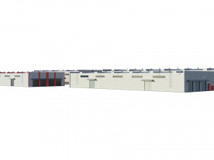 industrial buildings model pack 3D Model