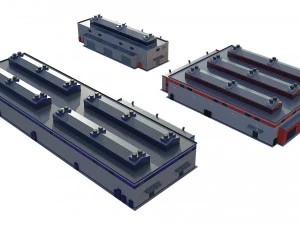 industrial buildings model pack 3D Model