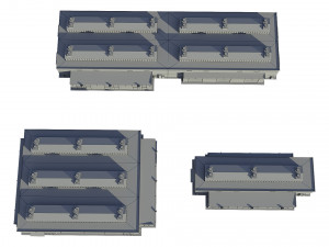 industrial buildings model pack 3D 模型