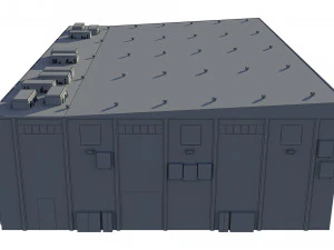hanggar Model 3D