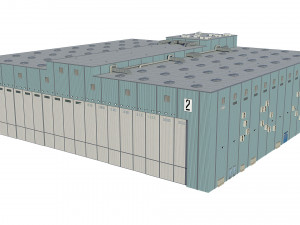 hangar 3D Model
