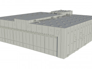 hangar Modelo 3D