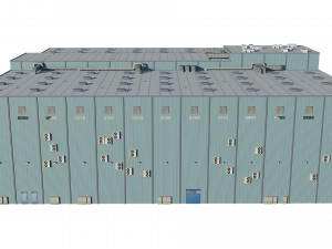 hangar Modelo 3D