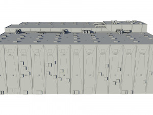 hangar Modelo 3D