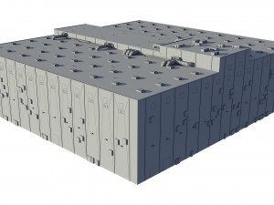hangar Modelo 3D