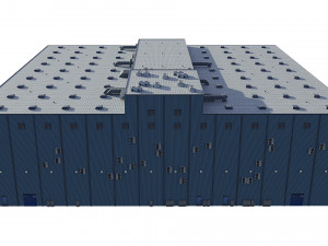 hangar Modelo 3D