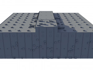 hangar Modelo 3D