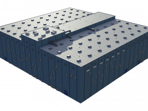 hangar Modelo 3D