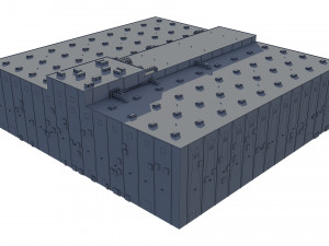hangar Modelo 3D