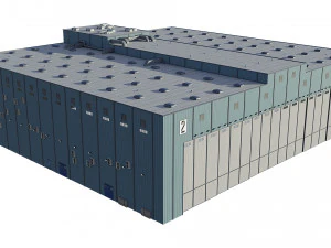 hangar Modello 3D