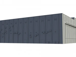 hangar Modello 3D