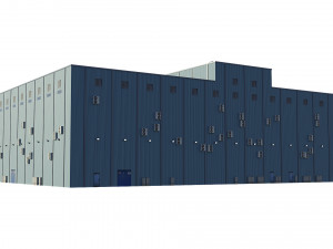 hangar Modelo 3D