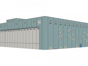 hangar Modelo 3D